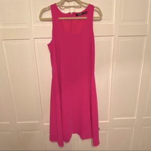 Ralph Lauren Pink Asymmetrical Sleeveless Dress